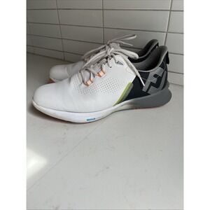 FootJoy Fuel Spikeless Golf Shoes Men's 10 M 55443 Lace Up White